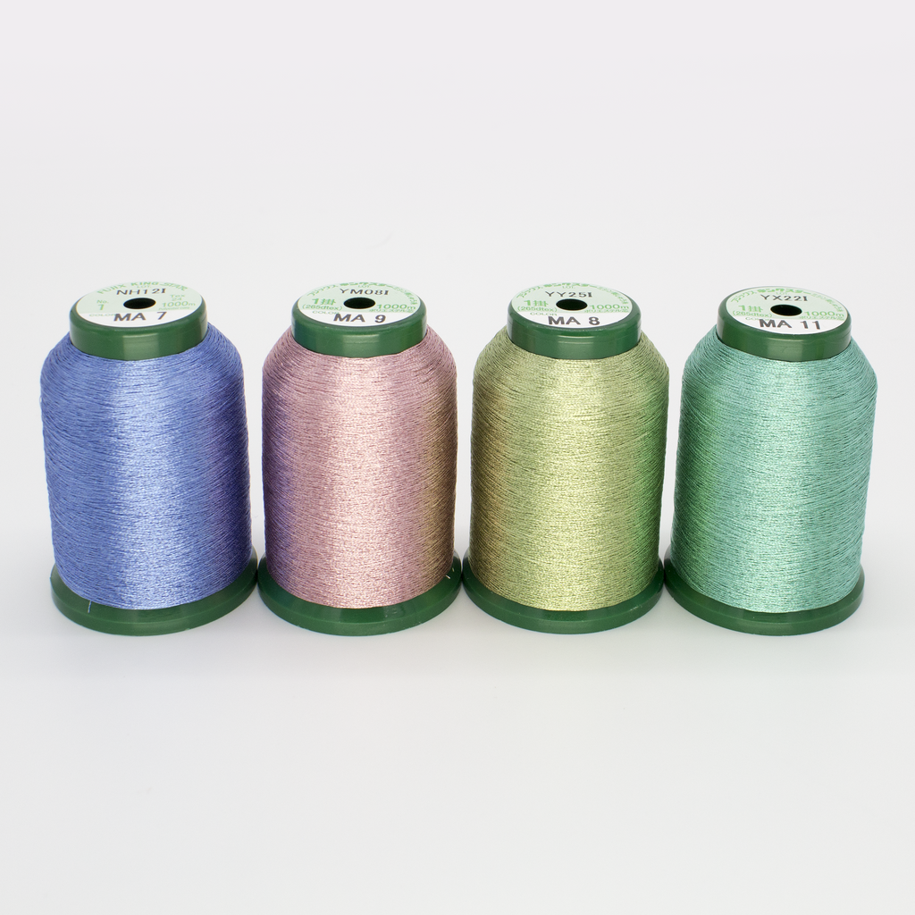 KingStar Metallic Thread Spring Quartet – The Embroidery Store