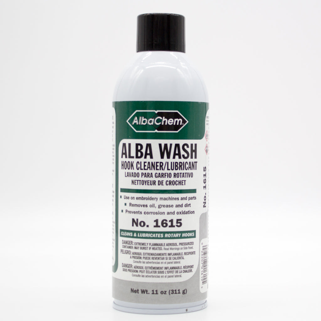 AlbaChem® Alba-Wash Hook Cleaner/Lubricant 11 oz. – The Embroidery Store