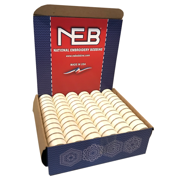 NEB Polyester Plastic-Sided Bobbins