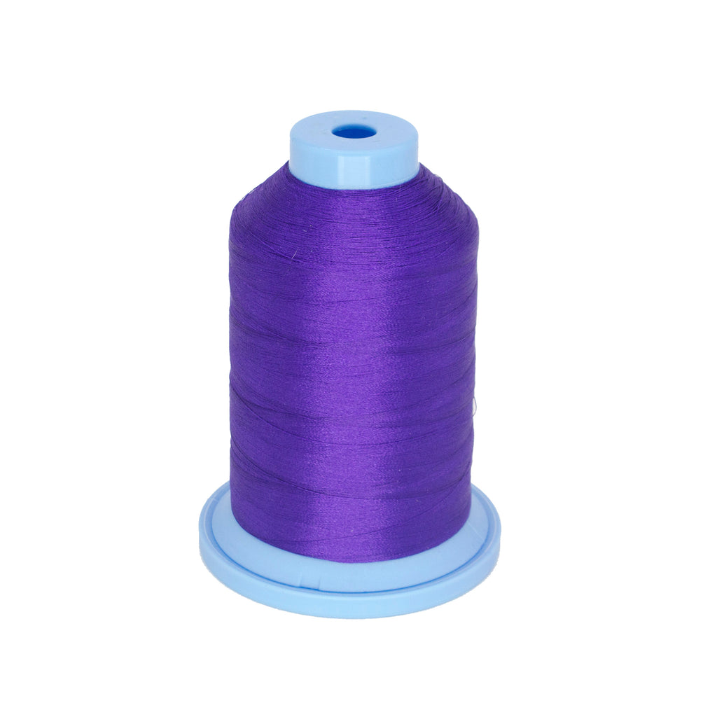 RAPOS-107 Purple-Red Embroidery Thread Cone – 5000 Meters – TEXMACDirect