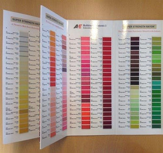 Robison-Anton Super Strength Rayon Thread Color Card – The Embroidery Store