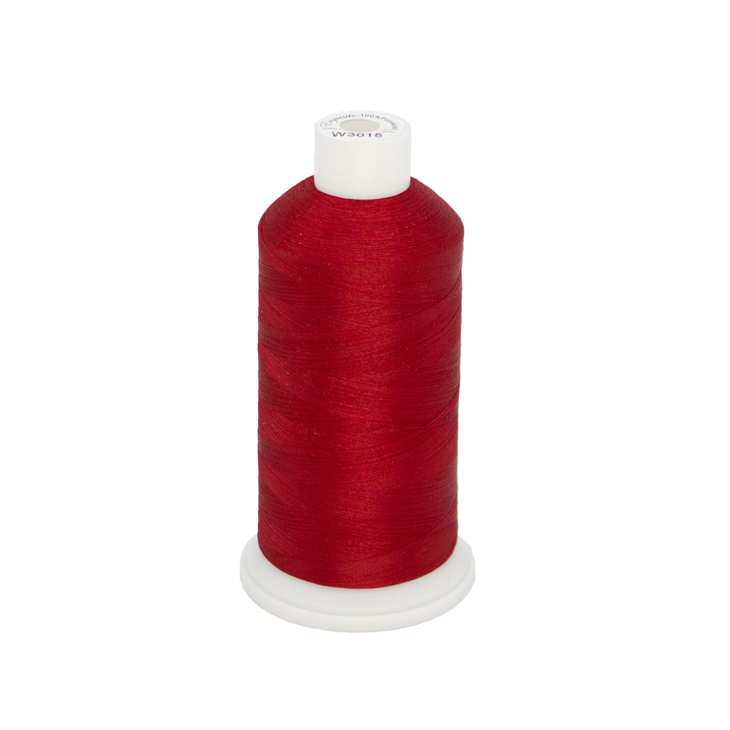 Fine Line Polyester W3015 SCARLET RED - 5000 Meter