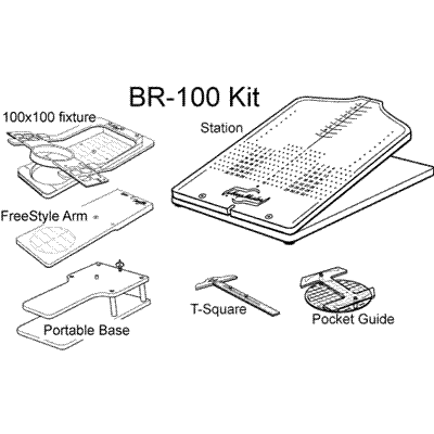 1 - Fixture Kit for Brother PR600 to 1000 or Baby Lock EMP6