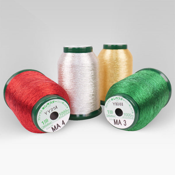 KingStar Metallic Thread Holiday Quartet – The Embroidery Store