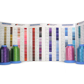 Robison-Anton Super Brite Polyester Thread Color Card