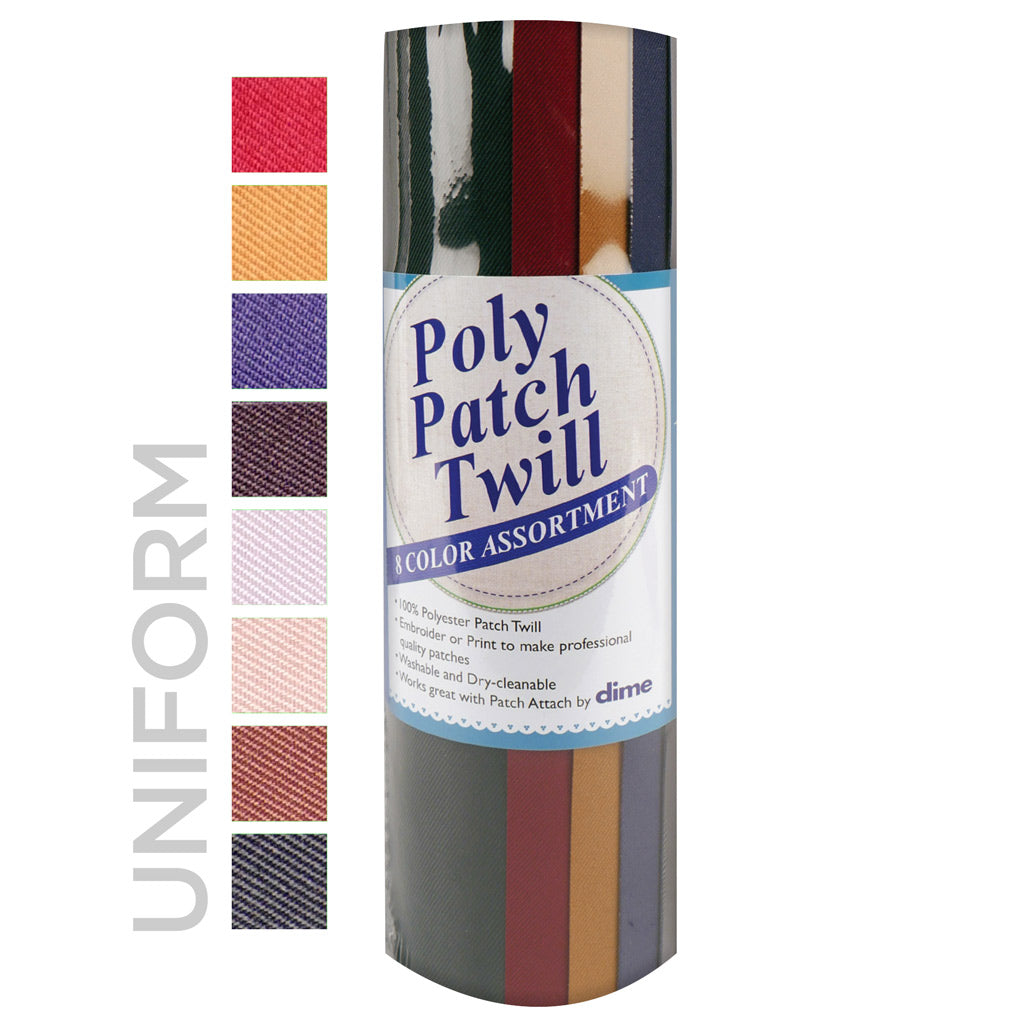 Poly Patch Twill™ Assortments